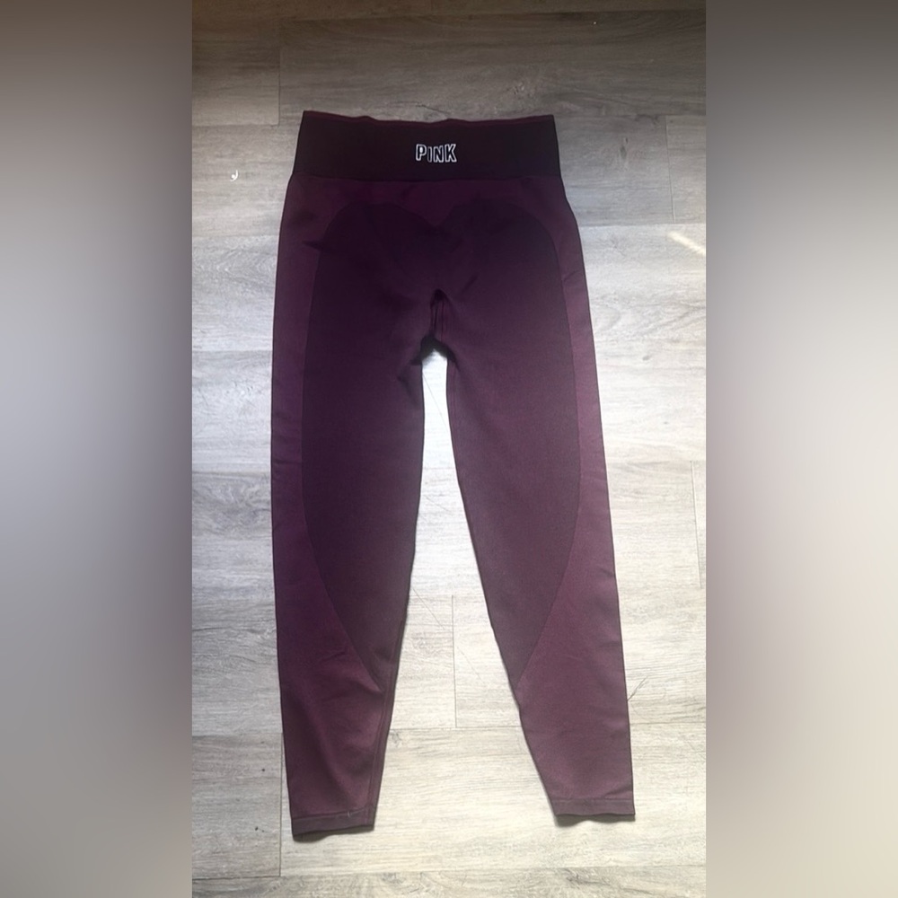 Victoria's Secret Kids Leggings in Rich Plum